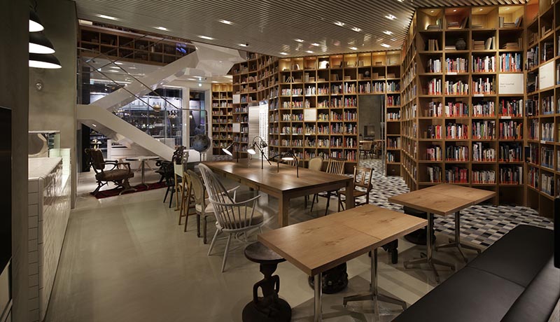 江寧咖啡書店裝修