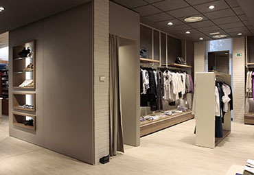 服裝店面裝修-天圓