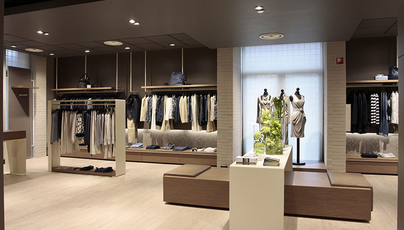 服裝店面裝修-天圓