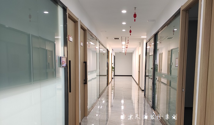 南京科技公司辦公室裝修案例