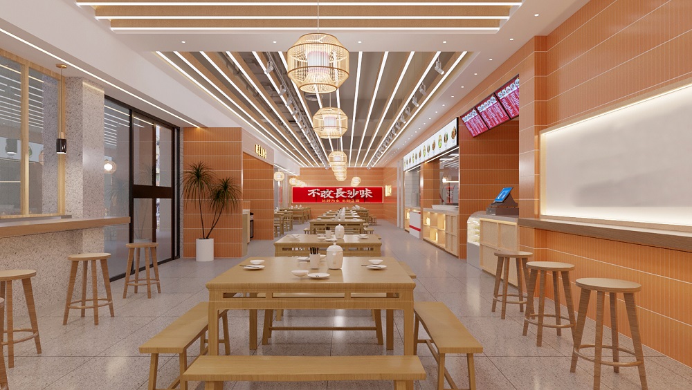 南京米粉店裝修案例