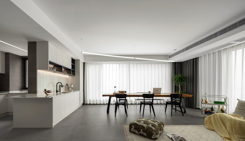建鄴區(qū)簡約住宅裝修案例